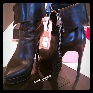 Saint Laurent Janis 105 Ankle Boot